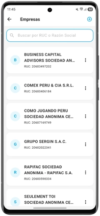 Envío y recepción de documentos contables