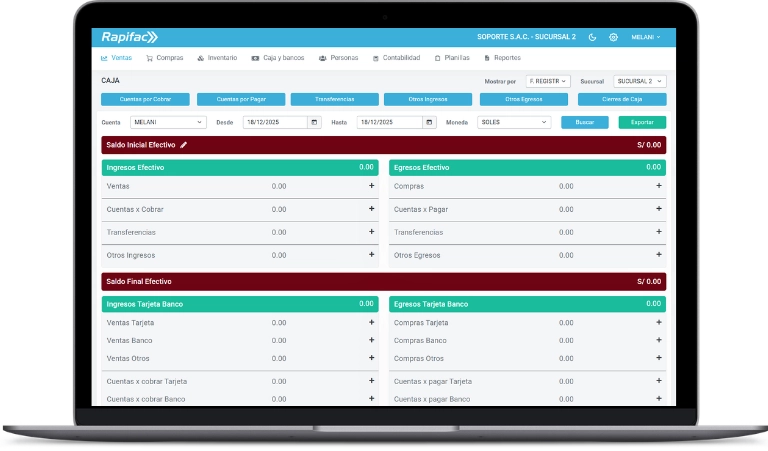 Sistema de Ventas Rapifac