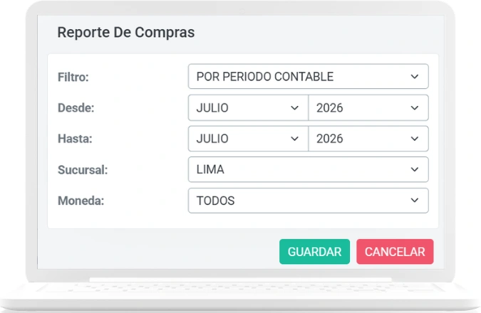 Reportes de compras